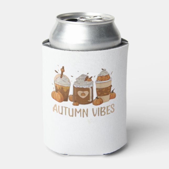AUTUMN VIBES Oversized T - Shirt.png Dosenkühler (Kanne Vorderseite)