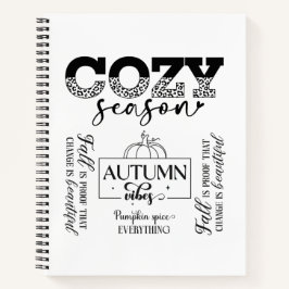 Autumn Vibes Spiral Notebook & Sketchbook Notizbuch