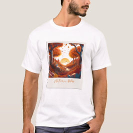 Autumn Vibes Surrealismus T-Shirt