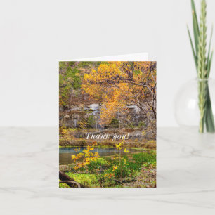 Autumn View Alley Spring Dankeschön Card Dankeskarte