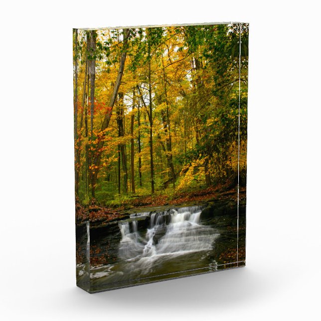 Autumn Waterfall Beauty Fotoblock (Links)
