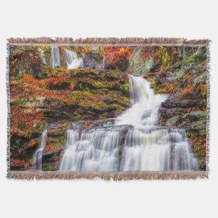 Autumn Waterfall Decke