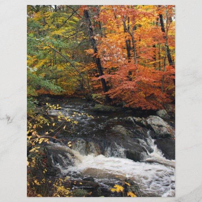 Autumn Waterfall Flyer (Vorne)