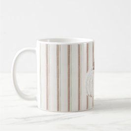 Autumn White Strick Pumpkin Kaffeetasse