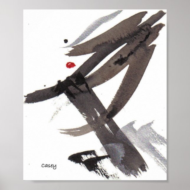 Autumn Wind Art Print Poster (Vorne)