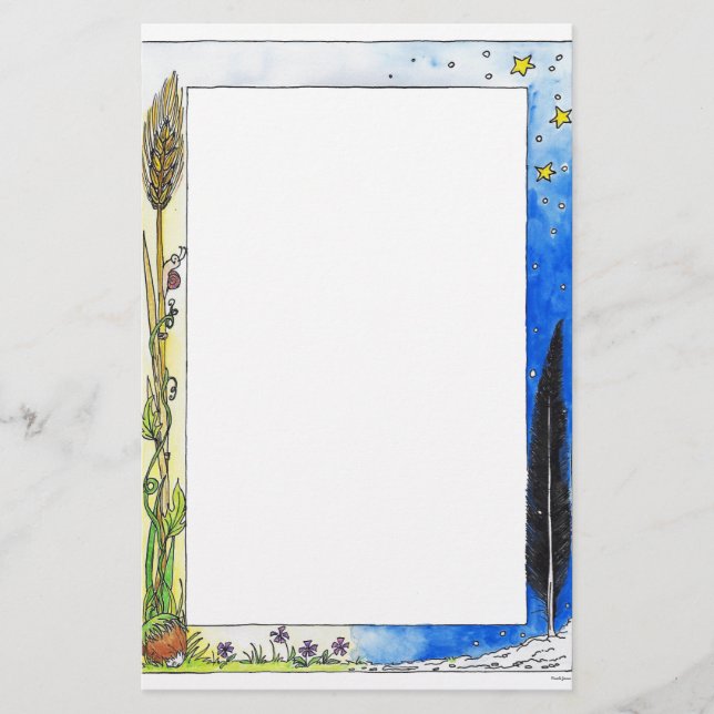 AUTUMN/WINTER-Briefpapier von Nicole Janes Briefpapier (Vorderseite)