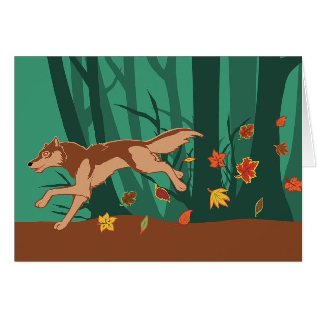 Autumn Wolf (Vorderseite (Horizontal))