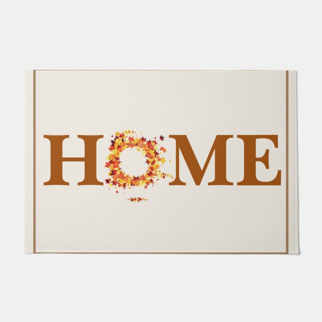Autumn Zuhause Doormat Fußmatte (Vorderseite)