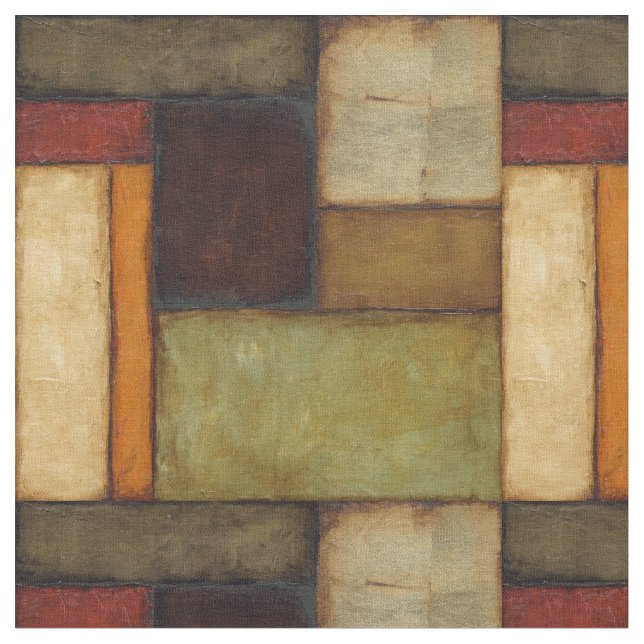 Autumnal Impressionist von Jennifer Goldberger Stoff (Nahaufnahme)