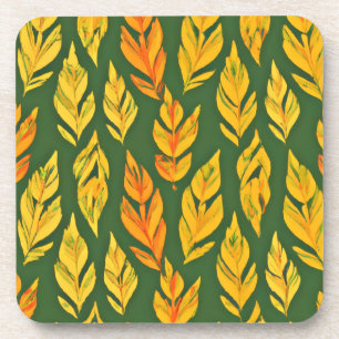 Autumnal Leaf Symphony Getränkeuntersetzer