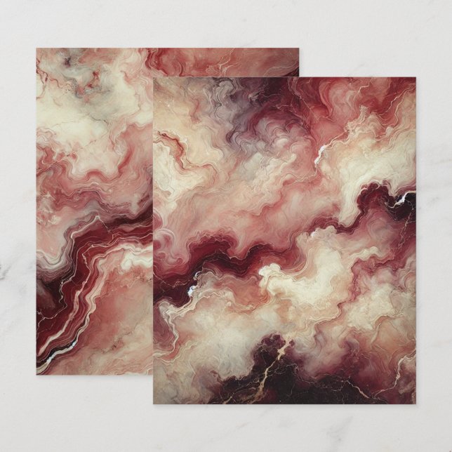 Autumnal Marble Harvest Weinschrei (Vorne/Hinten)