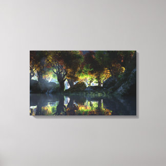 Autumnal (Nacht) Leinwanddruck