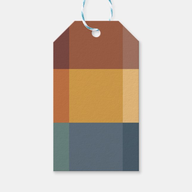 AUTUMNFALLBLÖCKE GESCHENKANHÄNGER (Vorderseite)