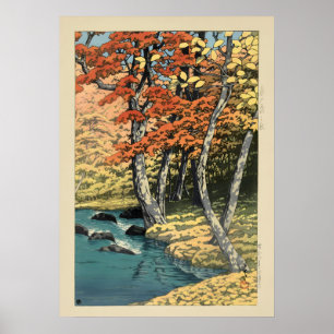 Autumnin Oirase von Hasui Poster