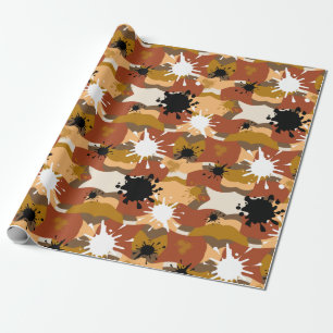 Autumns-Camouflage Geschenkpapier
