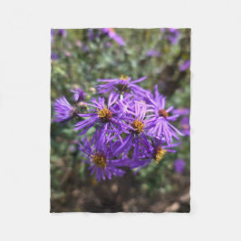 Autumn's Purple Glow Fleecedecke