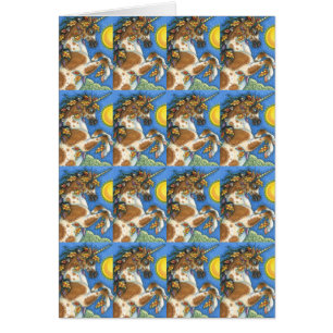 AUTUMNSTEUERN AUF EINER UNICORN STALLION, PFERDESK