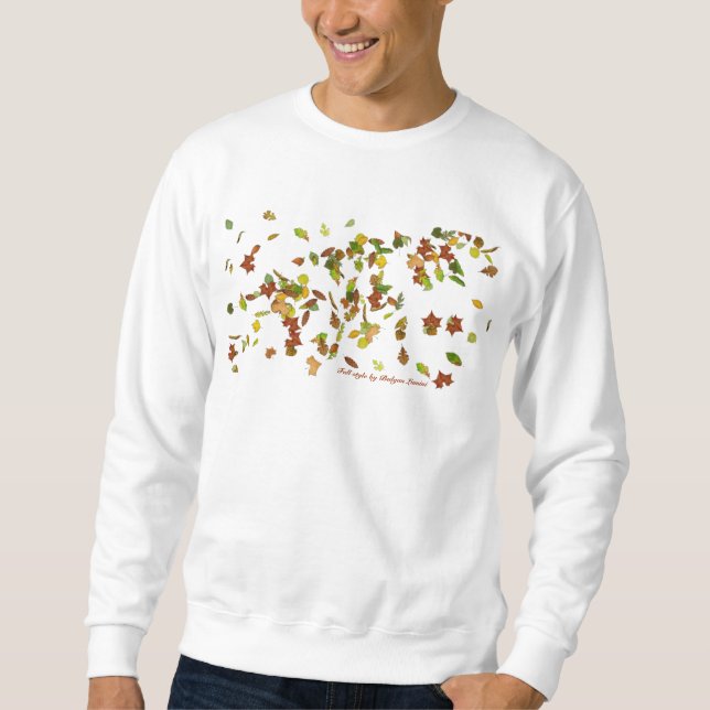 AUTUMNSTÜCKE, FALLSTIL SWEATSHIRT (Vorderseite)