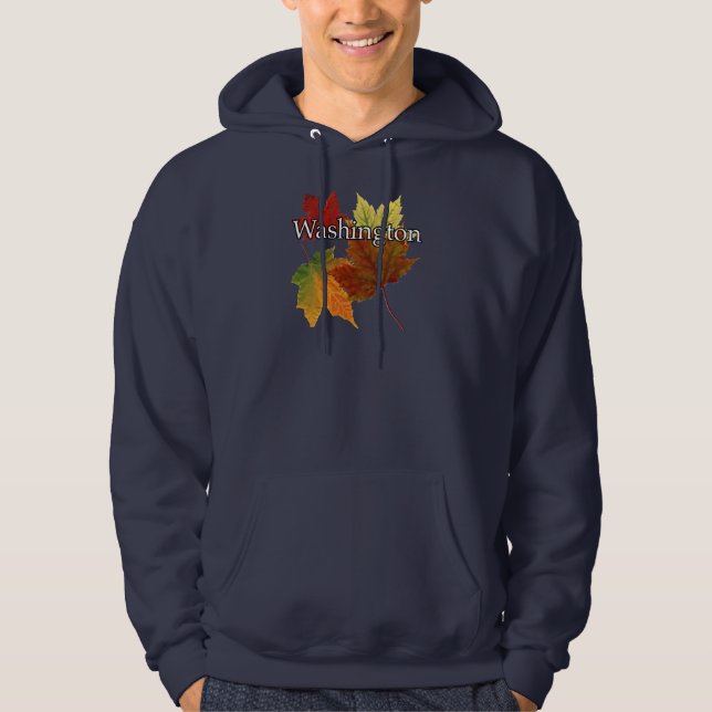AUTUMNSTÜCKE IN WASHINGTON HOODIE (Vorderseite)