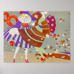 AUTUMNSTÜCKE UND WIND-/FASHIONSKONTROLLE POSTER