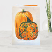 Autunm Pumpkins Blank Innen
