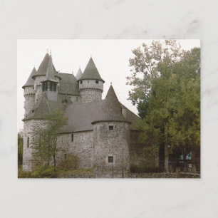 Auvergne Chateau Postcard Postkarte