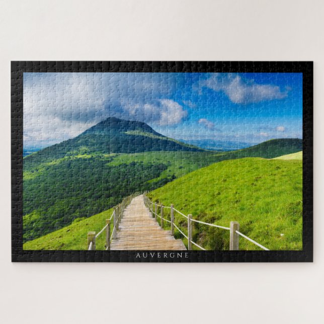 AUVERGNE - Le Puy de Dôme Puzzle (Horizontal)