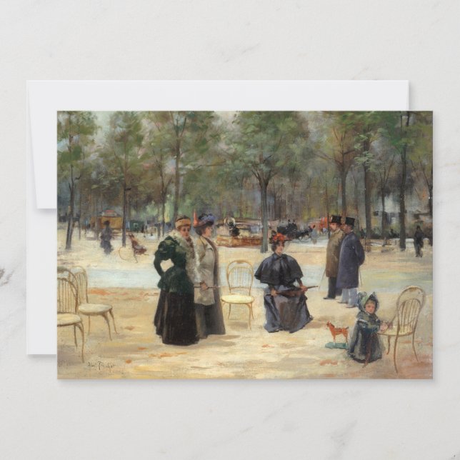 Aux Champs-Élysées | Louis Abel-Truchet (Vorderseite)