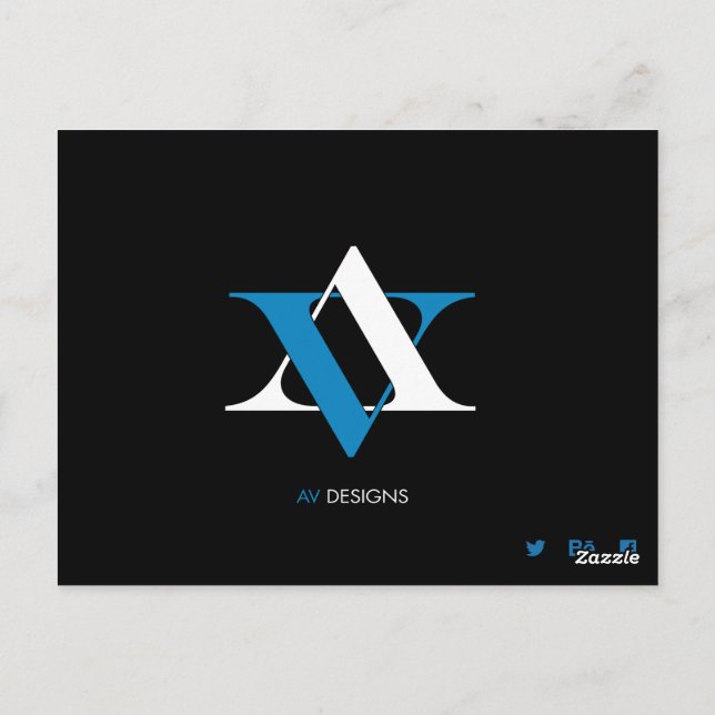 av_design postkarte (Rückseite)