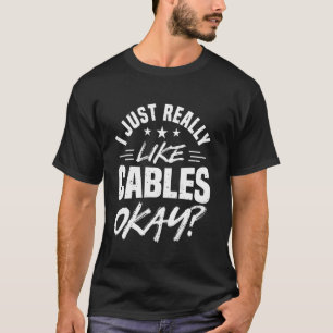 AV-Techniker, Audiovisuelle Ingenieur-Zubehör Für T-Shirt
