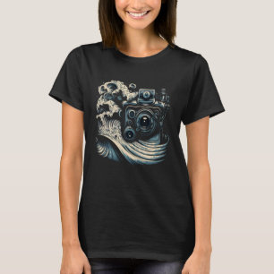 AV-Techniker Schallwellen Kamera Audiovisuell Tech T-Shirt