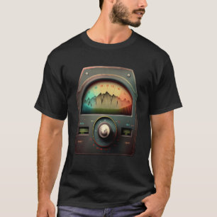 AV Techniker Volume VU Meter Audio Tech Sound Rec T-Shirt
