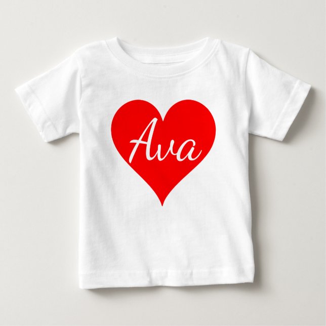 "AVA " BABY T-SHIRT (Vorderseite)