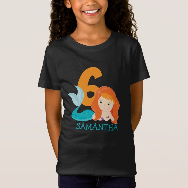 Ava - Fluss Mermaid Göttin 6. T - Shirt (Vorderseite)