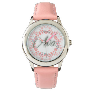 Ava Liebe-Sammlung-Rosa Uhr