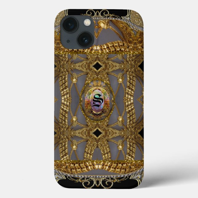 Ava Rue Gayla Monogram Case-Mate iPhone Hülle (Rückseite)