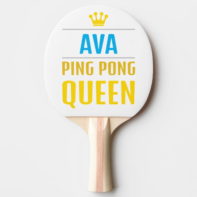 Ava Tischtennis Schläger (Vorderseite)