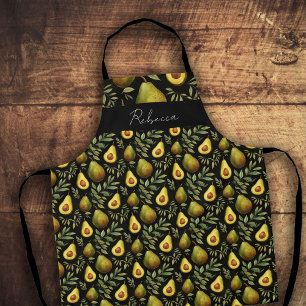 Avacado Custom Monogram Schürze