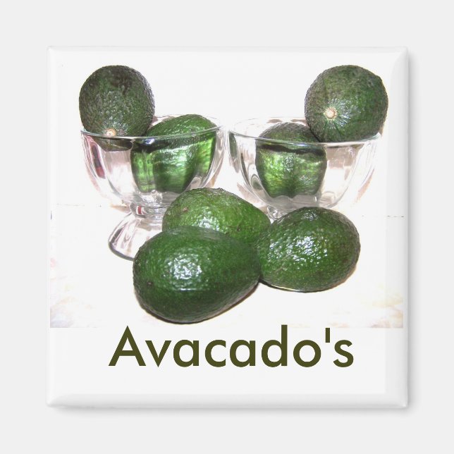 Avacado hübsch Magnet (Vorne)