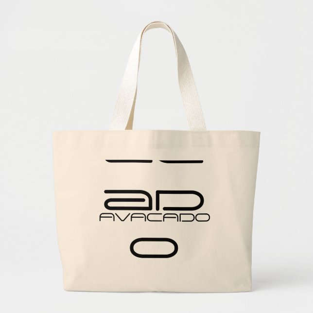 AVACADO JUMBO STOFFBEUTEL (Vorne)