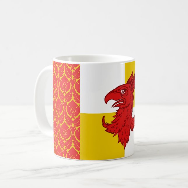 Avacal Populäre Abzeichen Kaffee Tasse (Vorderseite Links)