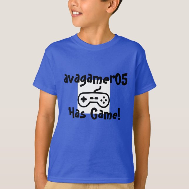 avagamer05 hat Spielstil 2 T-Shirt (Vorderseite)