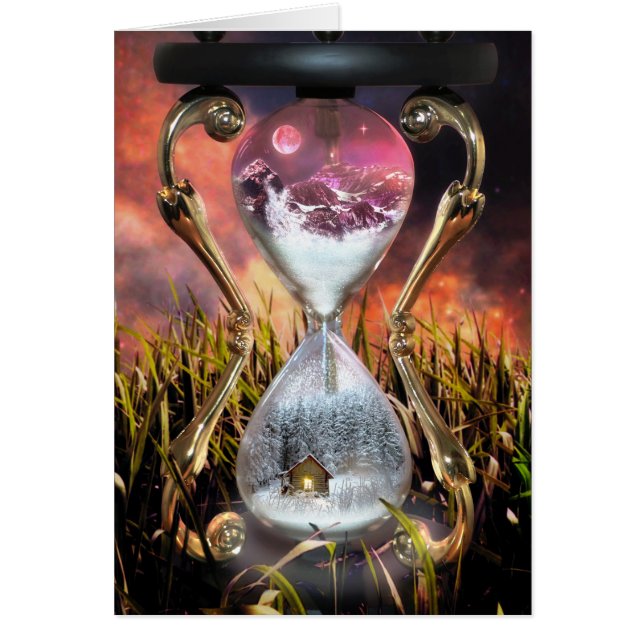 Avalance - (Kunst-Gruß-Karte) (Vorne)