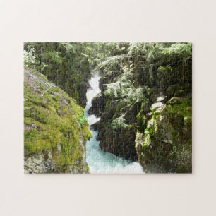 Avalanche Gorge II im Glacier-Nationalpark Puzzle