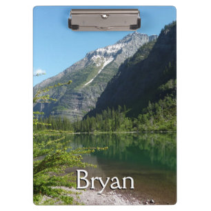 Avalanche Lake II im Glacier-Nationalpark Klemmbrett