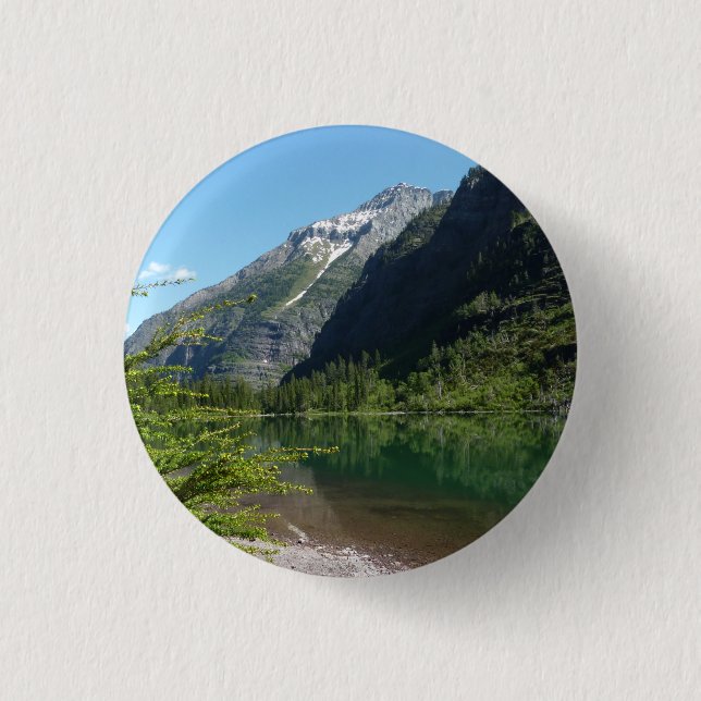Avalanche See II - Glacier Nationalpark Button (Vorderseite)