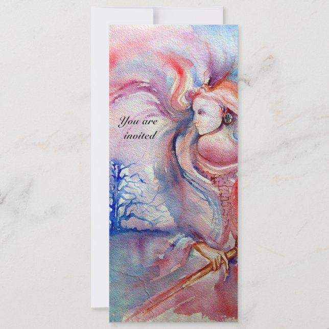 AVALON 1, Edelrot Einladung (Vorderseite)