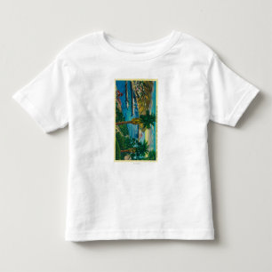 Avalon Bucht, Insel Sankt Catalina von den Kleinkind T-shirt