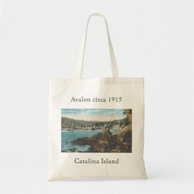Avalon circa 1915, Catalina-Insel-Tasche Tragetasche (Vorne)