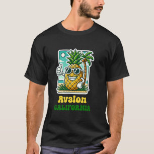 Avalon Kalifornien CA Süße Strand Ananas Daumen ho T-Shirt